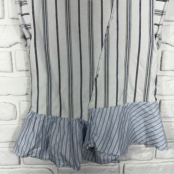 3.1 Phillip Lim Striped Peplum Top Size XS - Picture 6 of 8